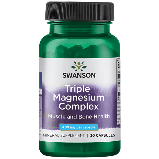 Swanson Premium, Triple Magnesium Complex, 30 Servings