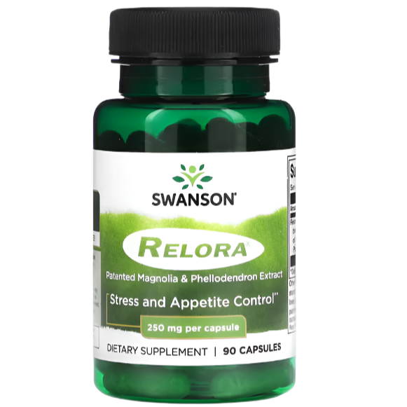 Swanson, Relora, 250 mg, 90 Capsules