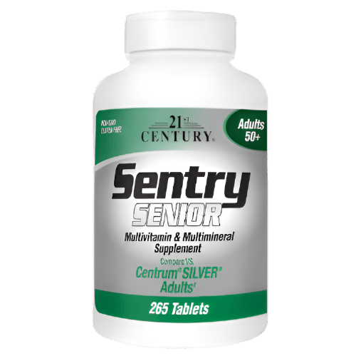 Sentry Senior, Multivitamin & Multimineral Supplement, Adults 50+, 265 Tablets