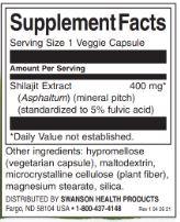 Swanson Shilajit Extract – 400 mg | 60 Capsules