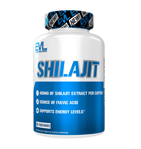 Evlution Nutrition Shilajit, Energy & Mood Support, 400mg Shilajit Extract, 60 Servings