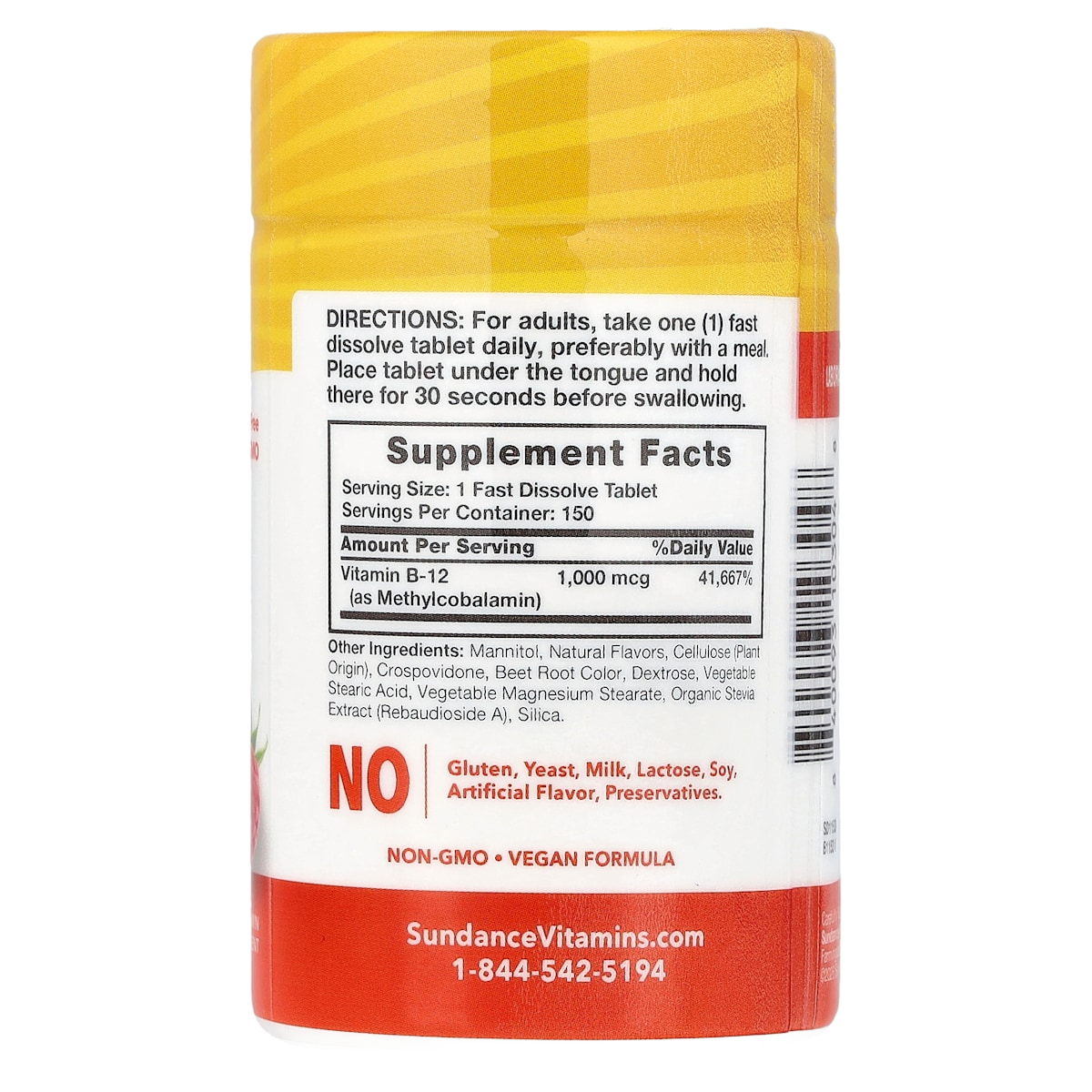 Supplement facts panel