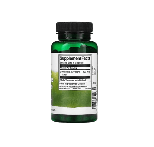 Swanson Gymnema Sylvestre Leaf, Full Spectrum, 400 mg, 100 Capsules