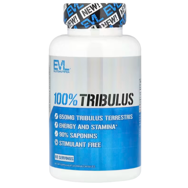 EVLution Nutrition, 100% Tribulus, 650 mg, 60 Veggie Capsules