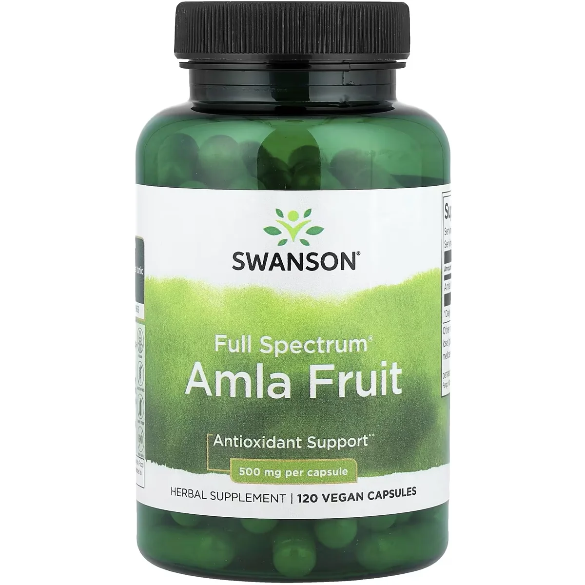 Swanson Amla Fruit – 500mg, 120 Capsules