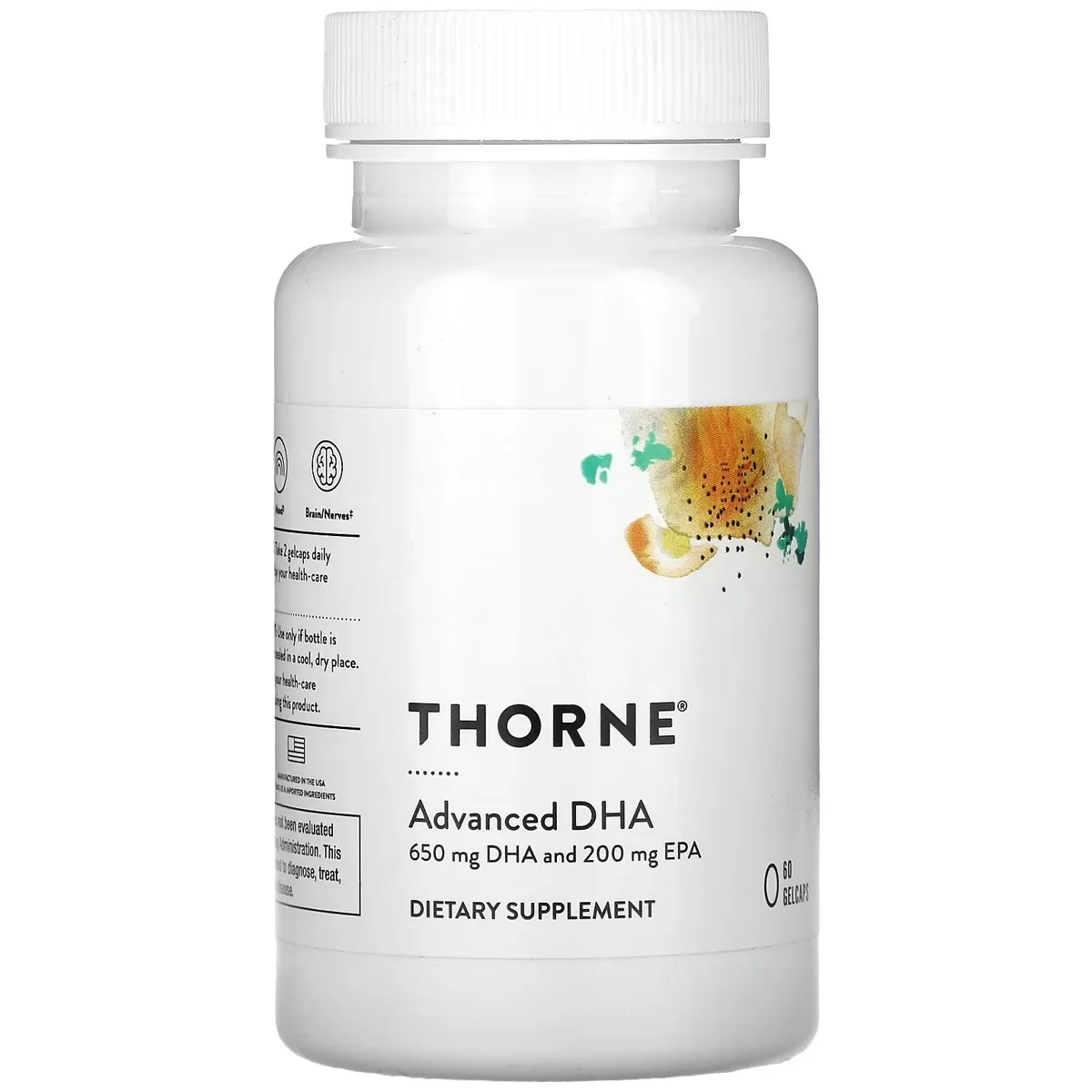 Thorne Advanced DHA – 60 Gelcaps