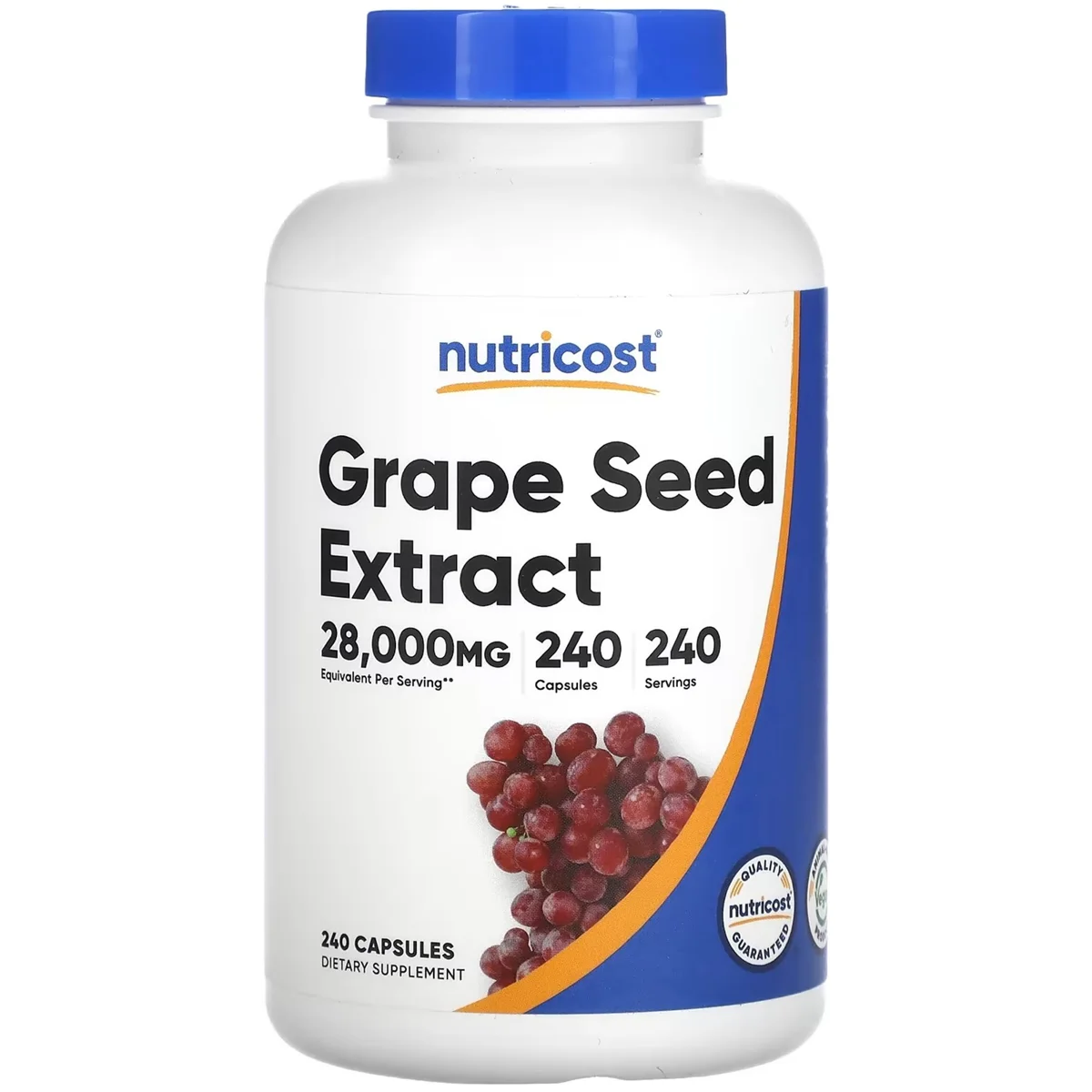 Nutricost Grape Seed Extract – 28,000mg, 240 Capsules