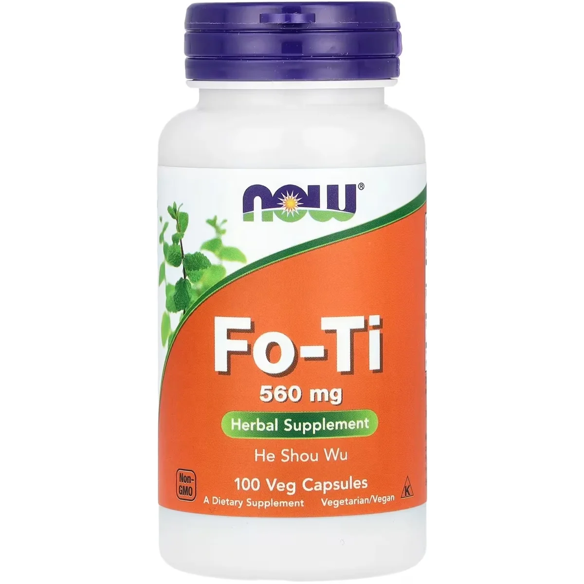 NOW Foods Fo-Ti (He Shou Wu) – 560mg, 100 Capsules