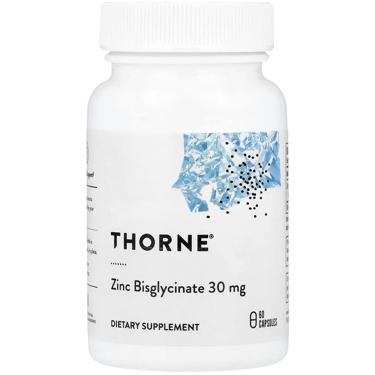 Thorne Zinc Bisglycinate – 30mg, 60 Capsules