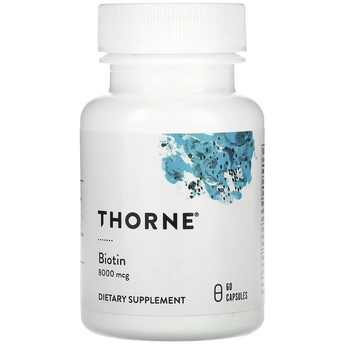 Thorne Biotin – 8,000mcg, 60 Capsules