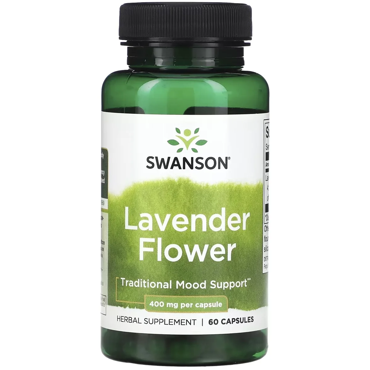 Swanson Lavender – 400mg, 60 Capsules