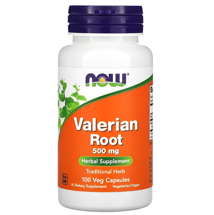 Now Foods - Valerian Root 500 mg | Soothing Support for a Restful Sleep - 100 Capsules