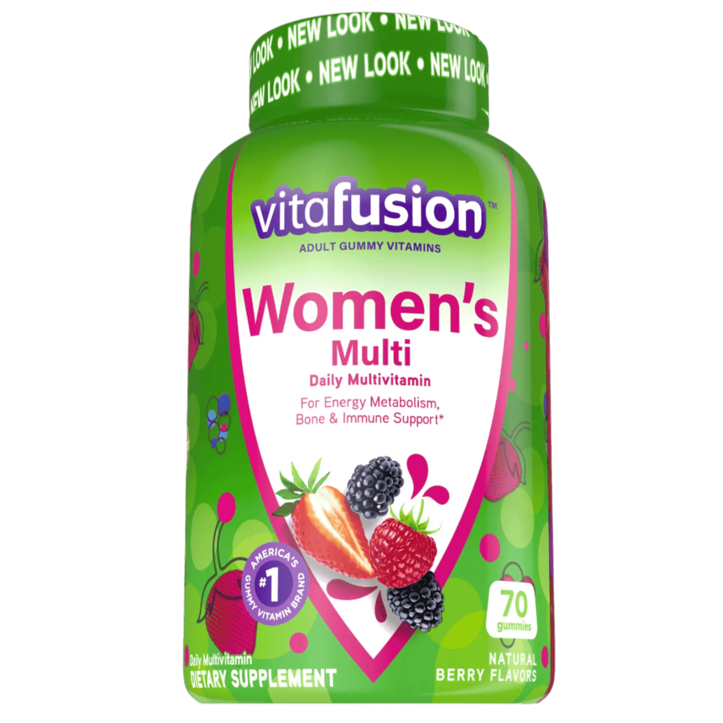 Vitafusion Women's Multivitamin Gummies, 70 Gummies, 35 Servings