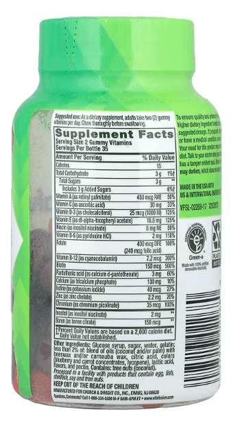 Vitafusion Women's Multivitamin Gummies, 70 Gummies, 35 Servings