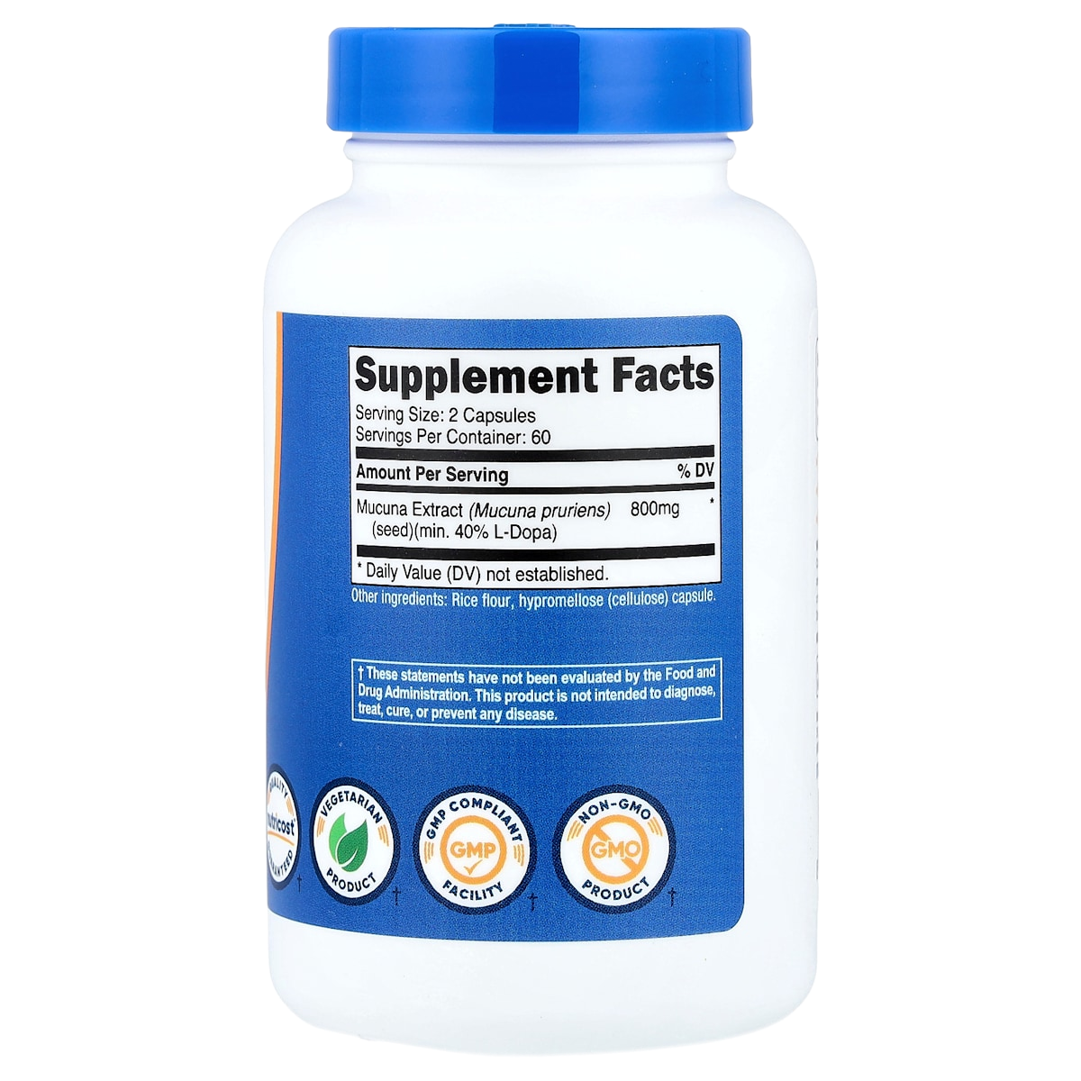 Supplement facts panel