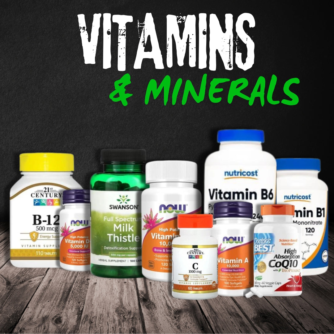 VITAMINS & MINERALS