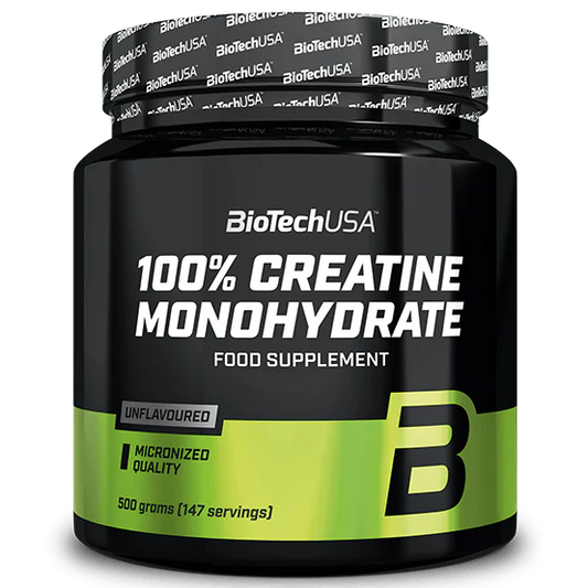 100% Creatine Monohydrate 500 g Unflavoured