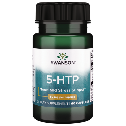 Swanson 5-HTP 100 mg, 60 Capsules