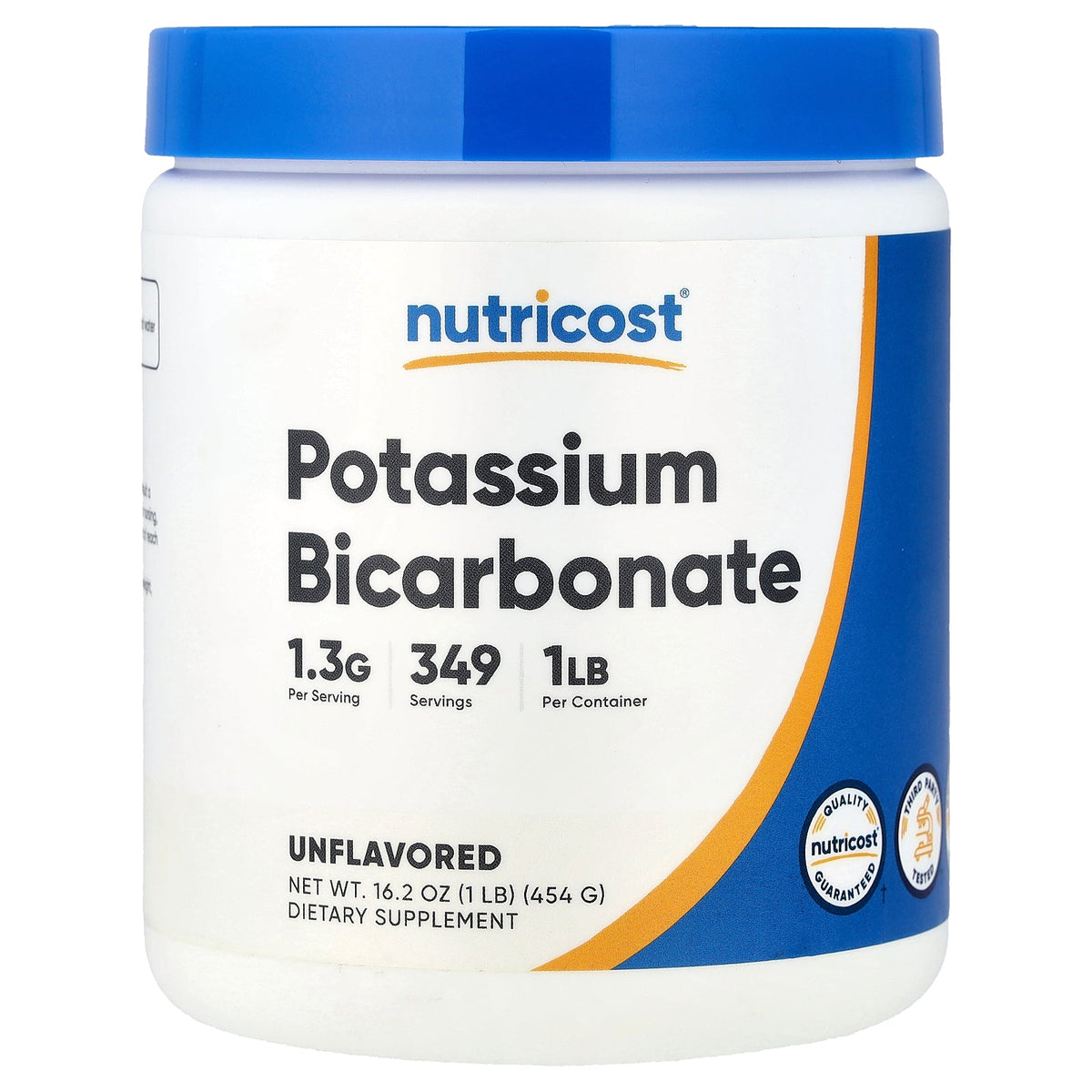 Nutricost Potassium Bicarbonate Powder 1 lb (454 g) | The Supplement Lab Lebanon