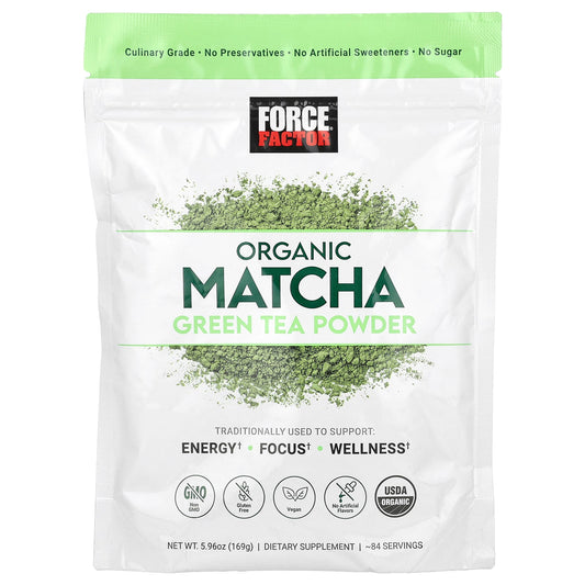 Force Factor Matcha Powder 2000mg, 84 Servings
