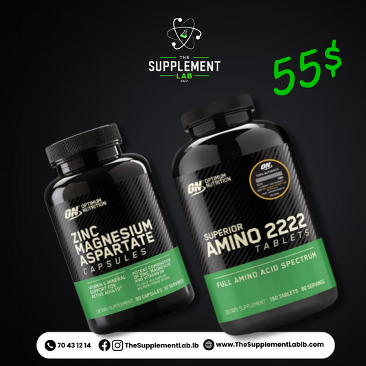 Optimum Nutrition ZMA + Amino 2222