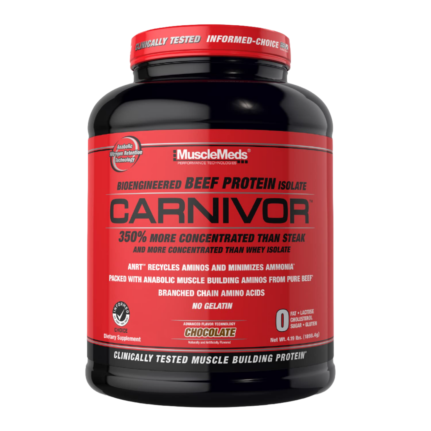 MuscleMeds Carnivor Beef Protein Isolate, 56 Servings