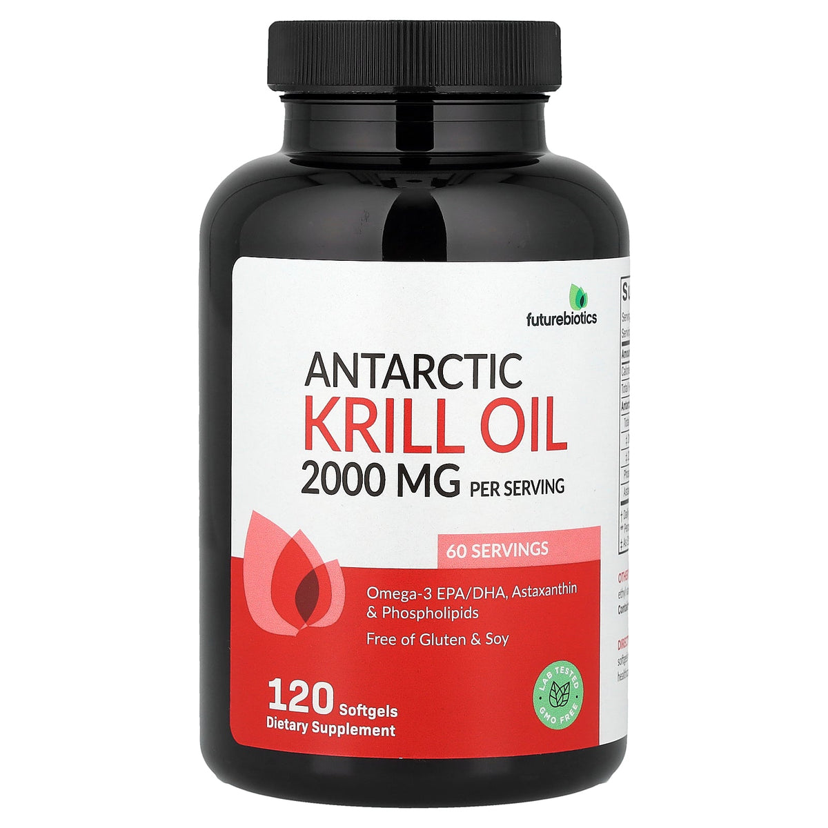 Futurebiotics Antarctic Krill Oil 2000 mg, 120 Softgels | The Supplement Lab Lebanon