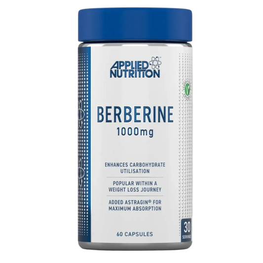 Applied Nutrition Berberine Capsules – 1000 mg, 60 Capsules | Blood Sugar Balance, Metabolic & Digestive Support