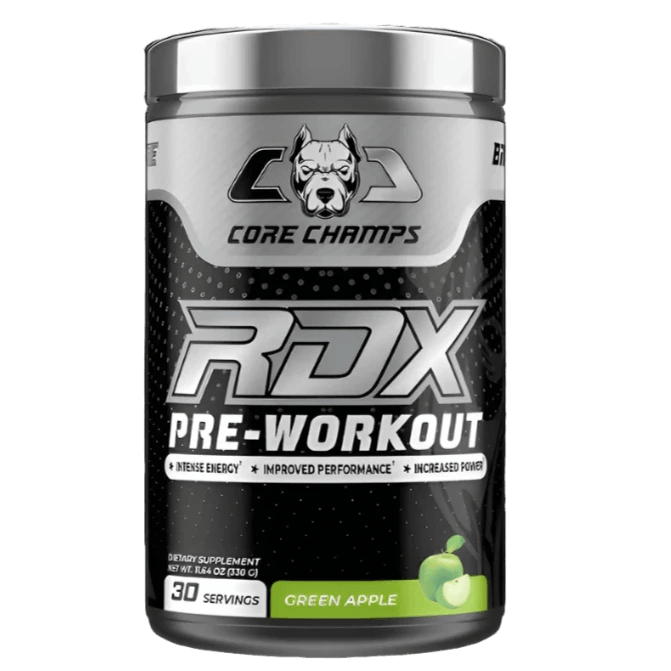 Core champs RDX Pre-Workout Caffeine Plus, 30 Servings