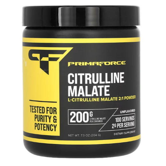 Primaforce Citrulline Malate – Unflavored, 7.3 oz (204g)