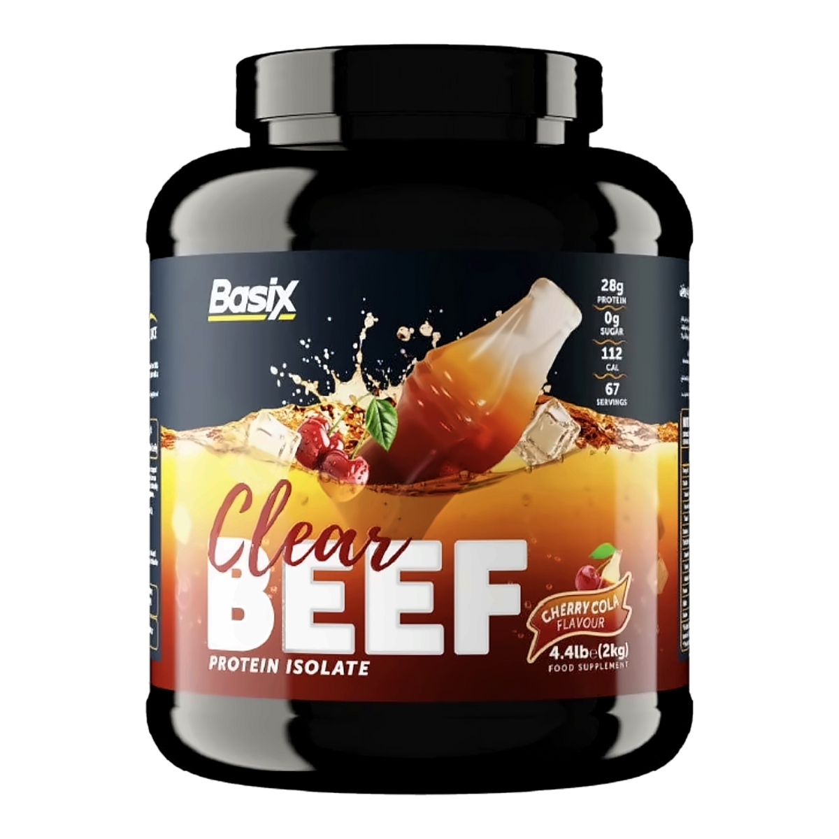 Basix Clear Beef Protein Isolate Cherry Cola 4.4 lb