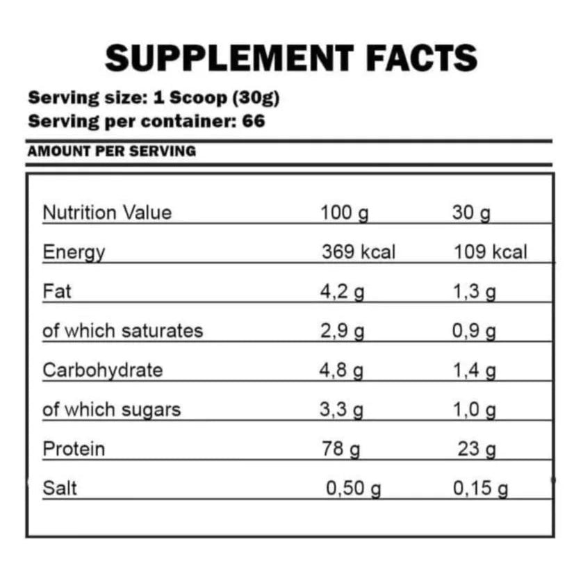 Kevin Levrone Levro Whey Supreme – Premium Whey Protein, 66 Servings (2kg)