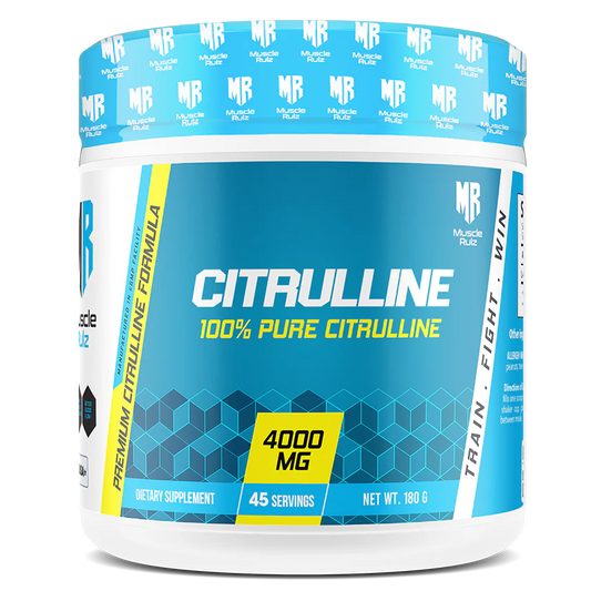 Muscle Rulz CITRULLINE 4000 mg – 45 Servings, 180 g | Pump, Performance & Endurance Support