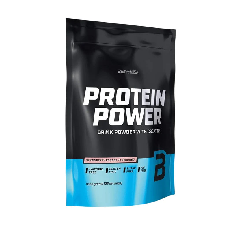 BioTech USA Protein Power – 1 kg 33 Servings | Muscle Growth, Recovery & Daily Protein Support
