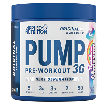 Applied Nutrition Pump 3G Pre Workout 375g (with Caffeine) - 30 Servings