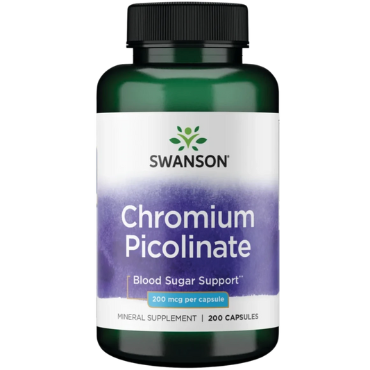 Swanson, Chromium Picolinate, 200 mcg, 200 Capsules