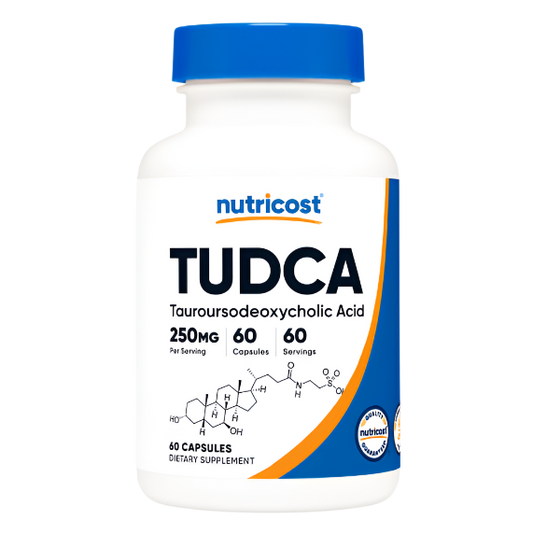 Nutricost Tudca 250mg, 60 Capsules (Tauroursodeoxycholic Acid)