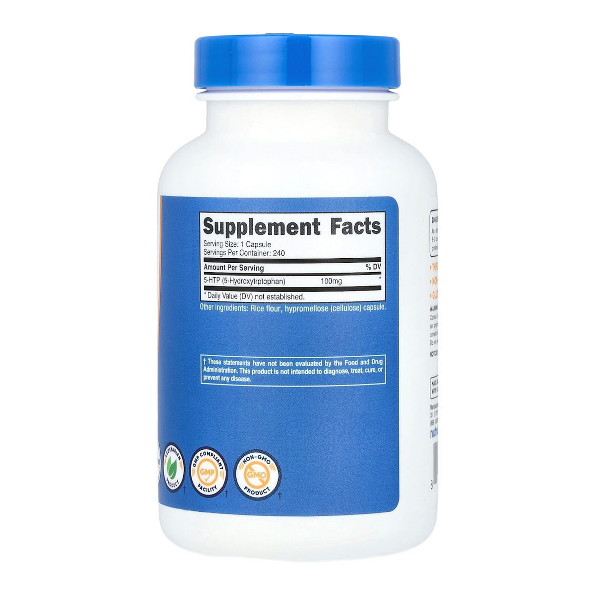 Supplement facts panel