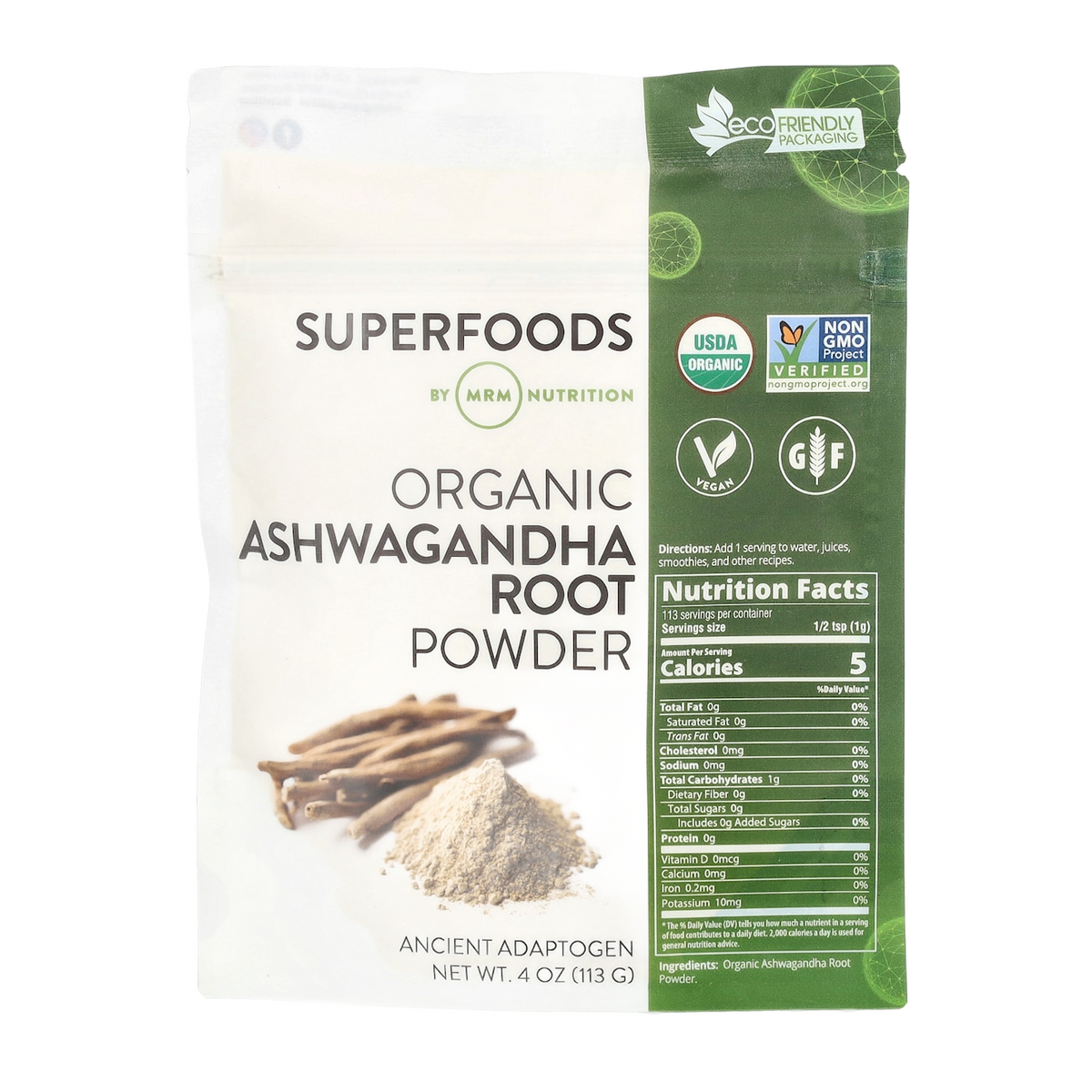 MRM Nutrition Ashwagandha Root Powder