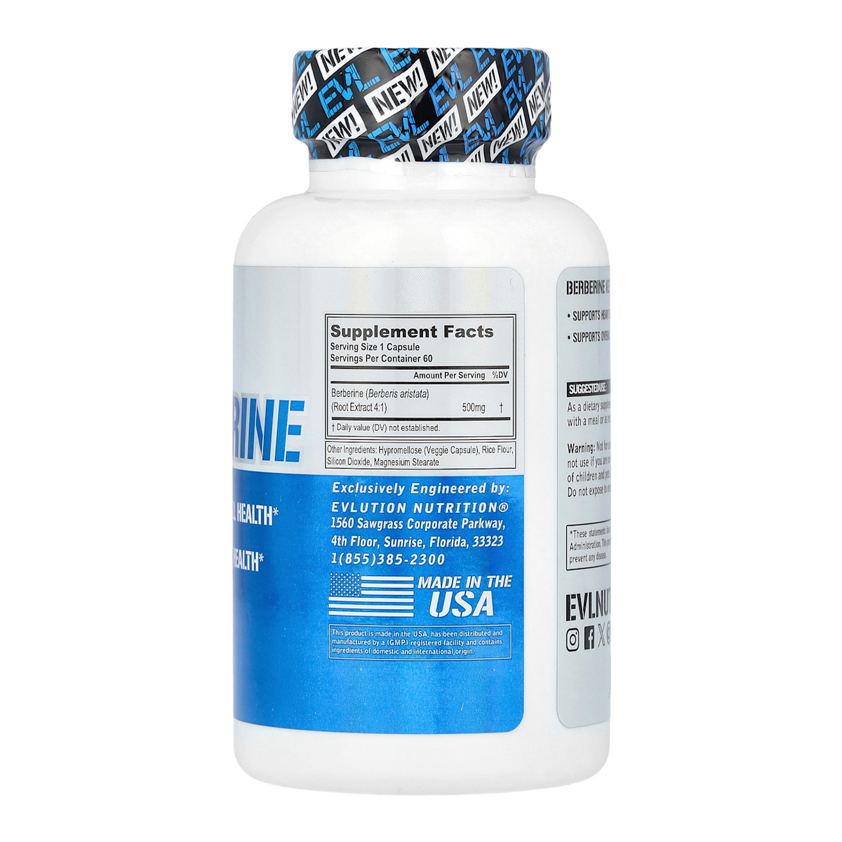 Supplement facts panel