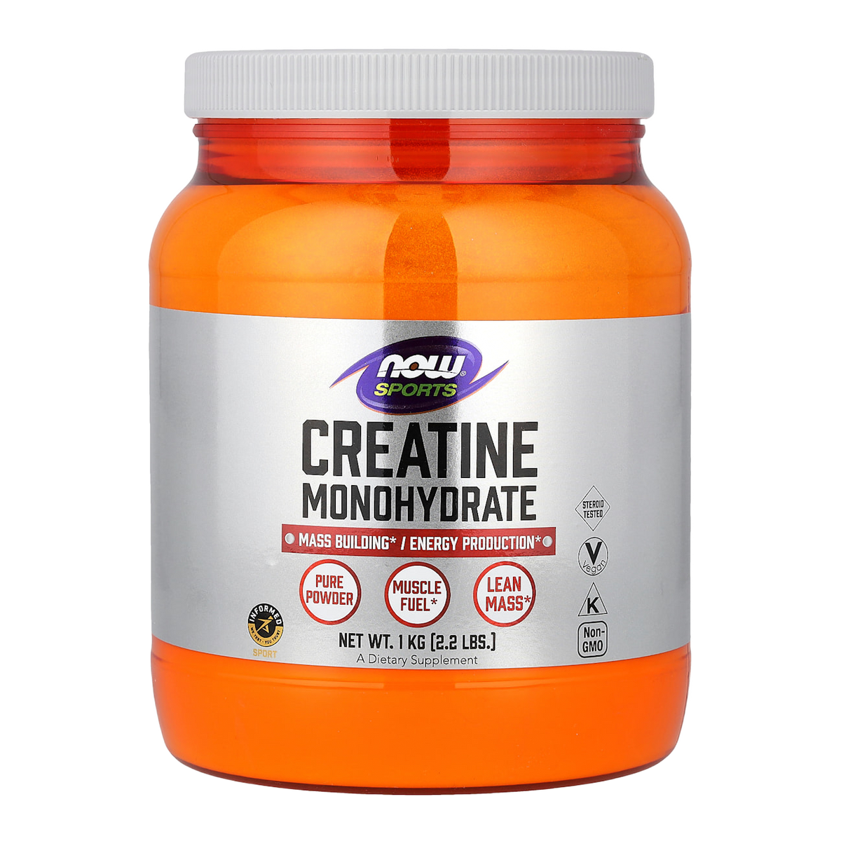 NOW Foods Creatine Monohydrate Powder