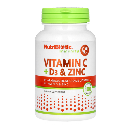 NutriBiotic Vitamin C with D3 and Zinc