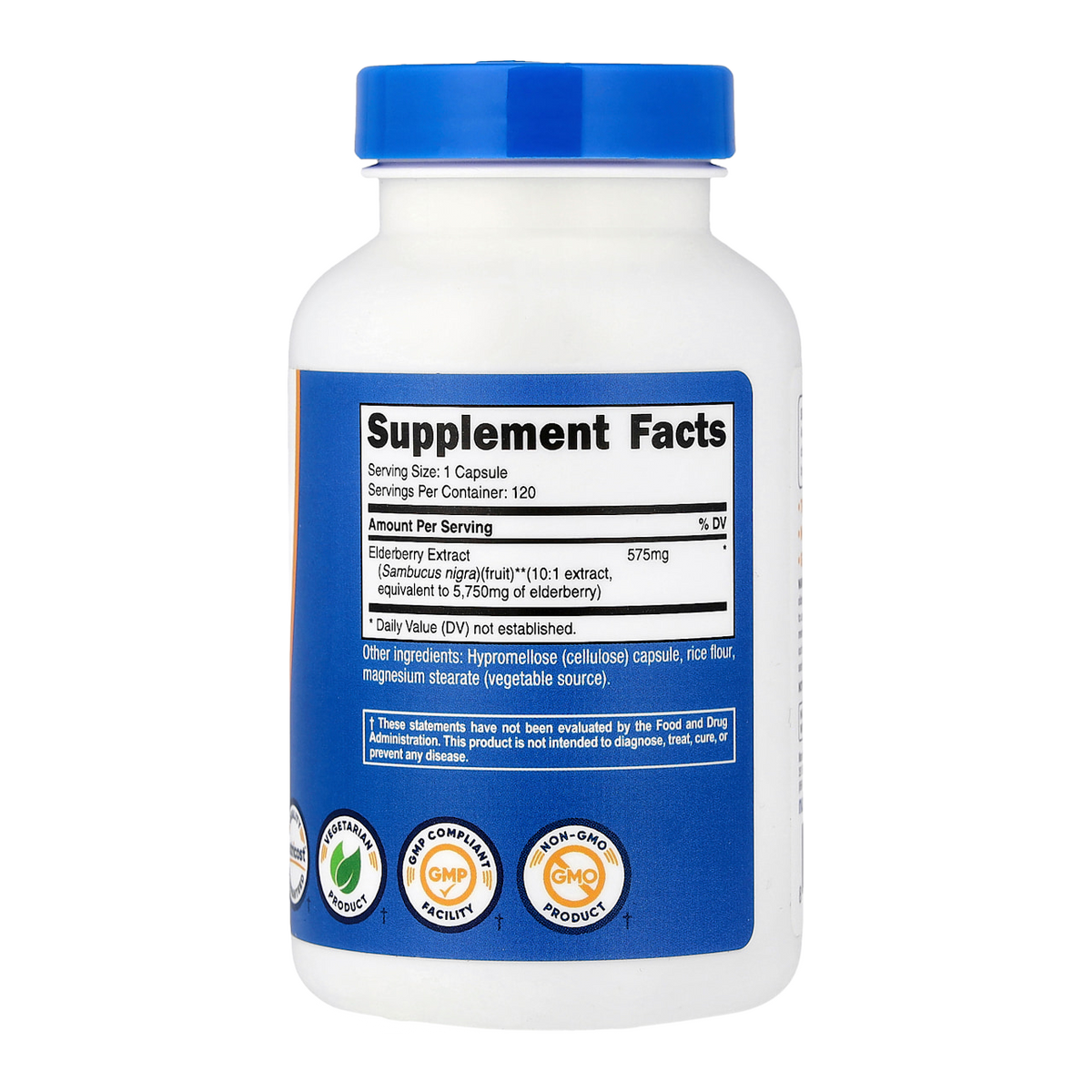 Supplement facts panel