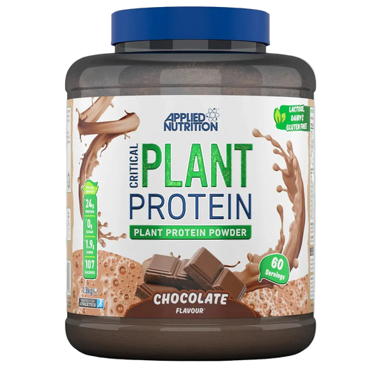 Applied Nutrition Critical Plant Protein – 1.8 KG (60 Servings) | Vegan Protein Powder for Muscle Recovery & Nutrition