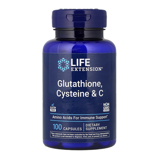 glutathione cysteine c 100 life extension