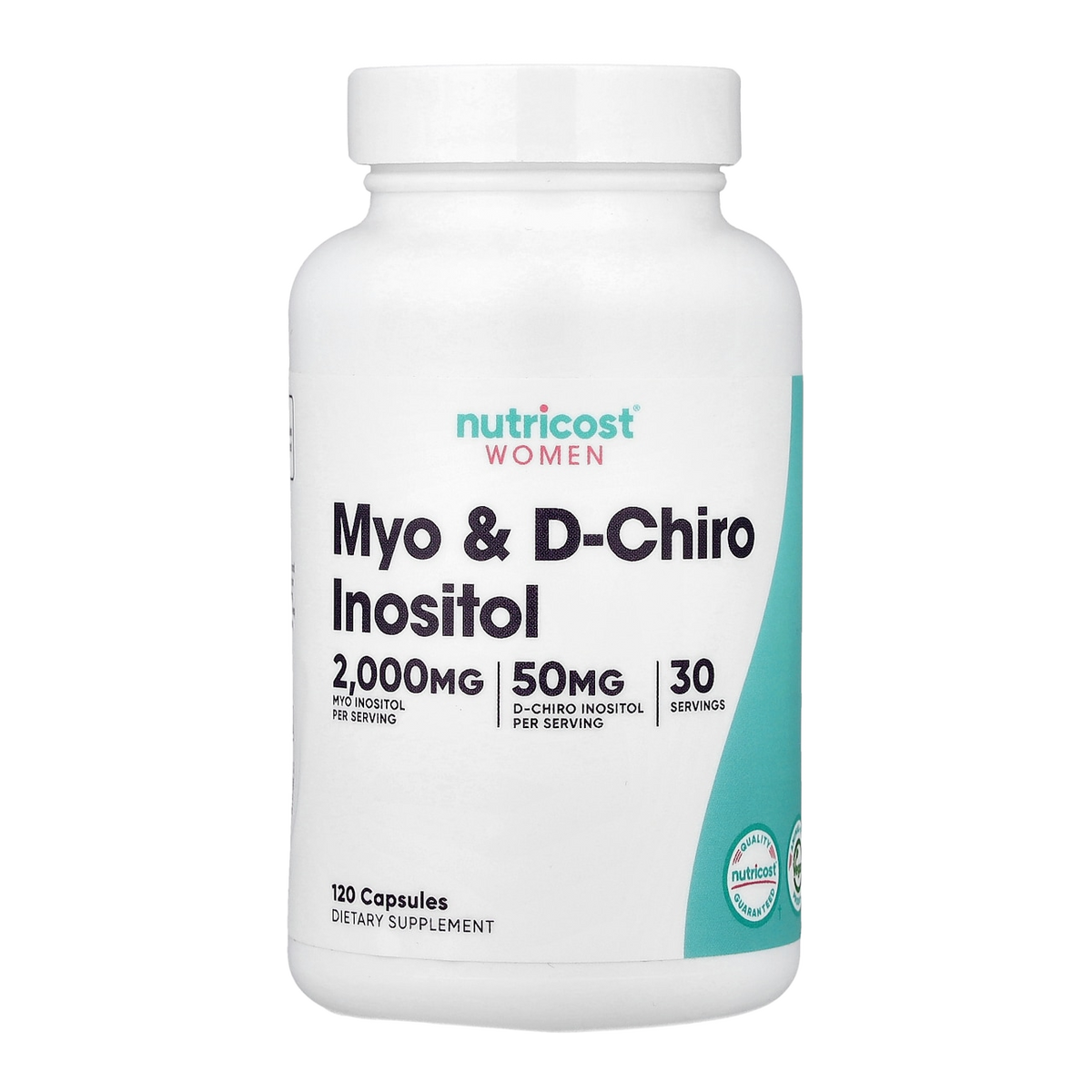 myo d chiro inositol 120 nutricost