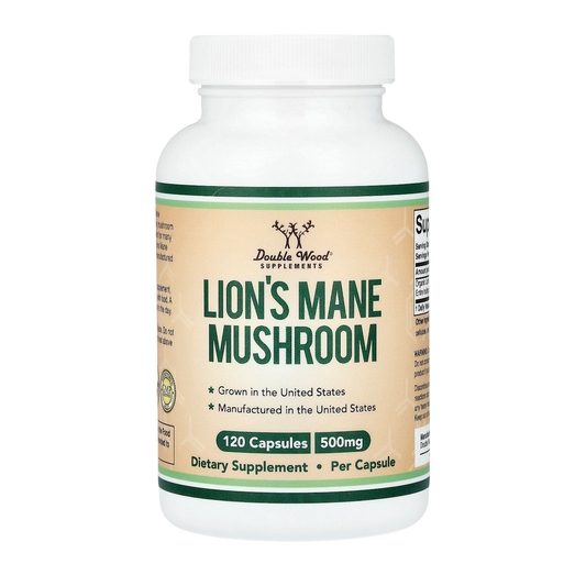 lions mane 500mg 120 double wood