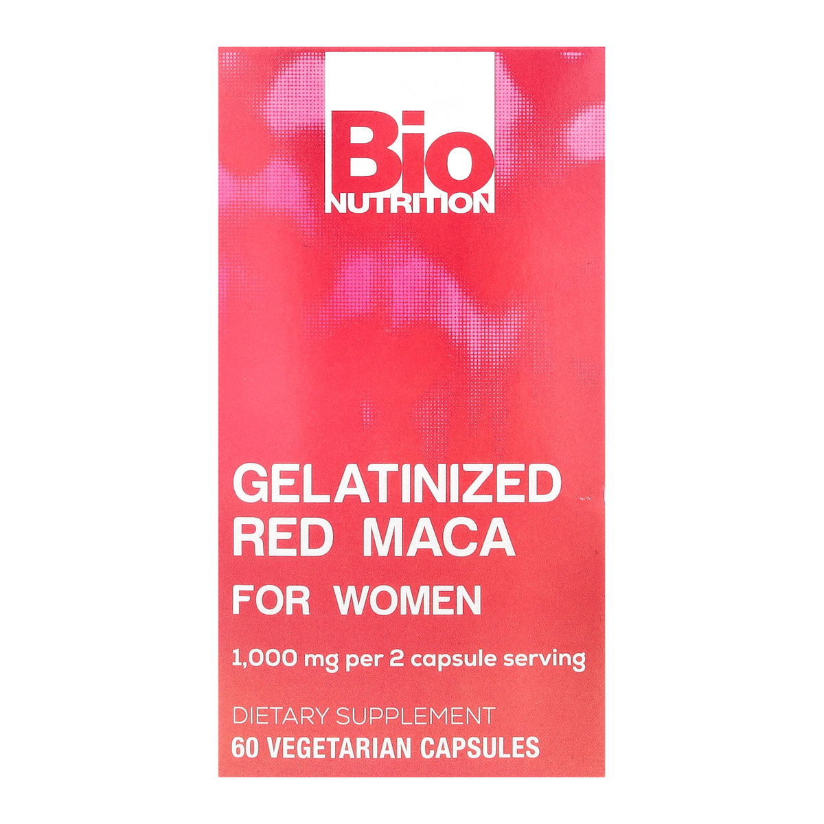 red maca 60 bio nutrition 1000mg per 2 capsules