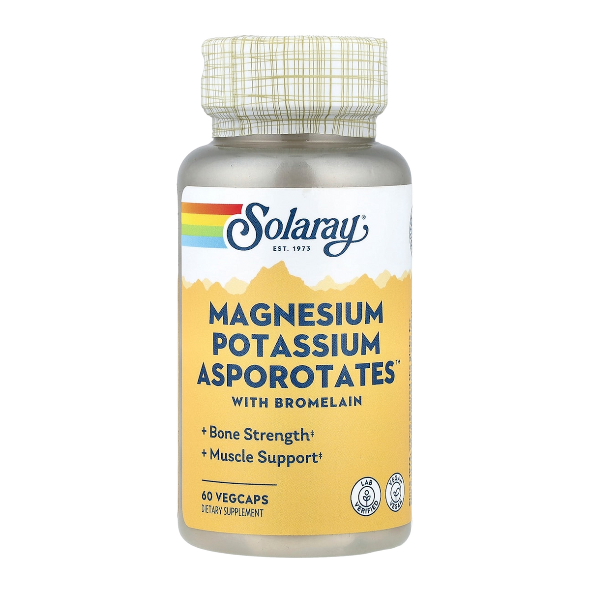 magnesium asporotate 400mg 60 solaray 400mg per 2 capsules