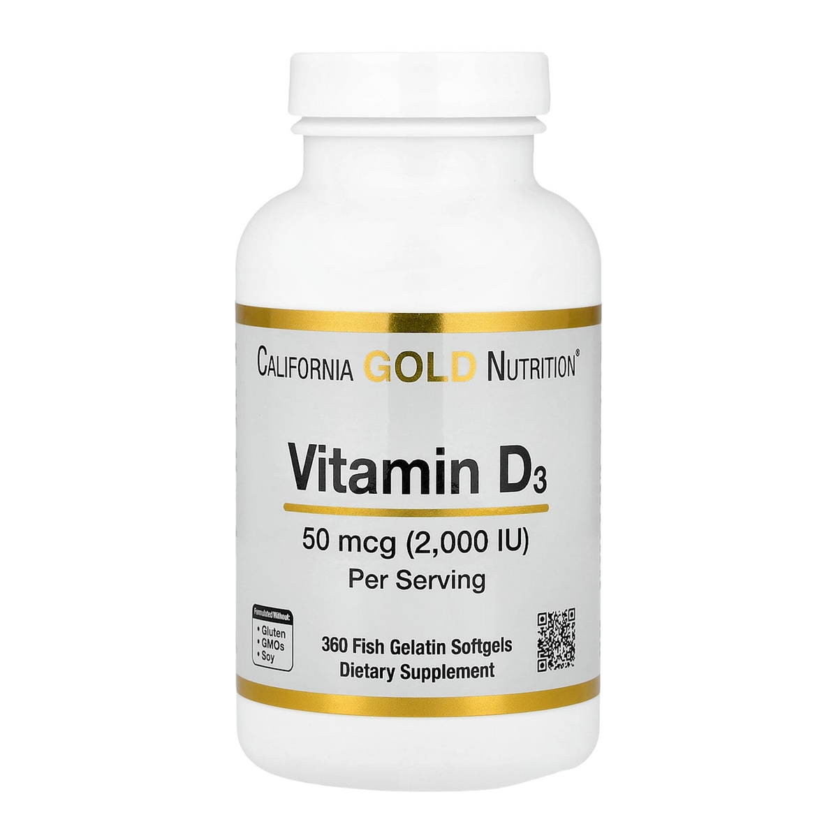 vitamin d 2000iu 360 california gold nutrition